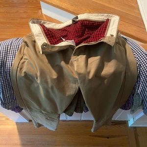 J Crew men’s flannel lined pants